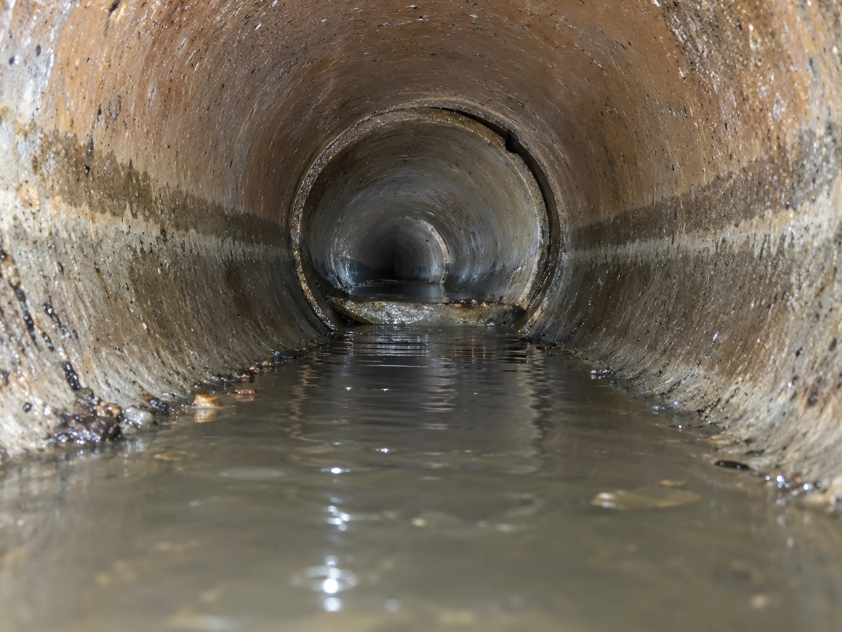 Camera inspection of a sewer line that keeps backing up